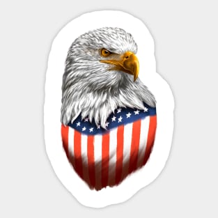 American Eagle Sticker